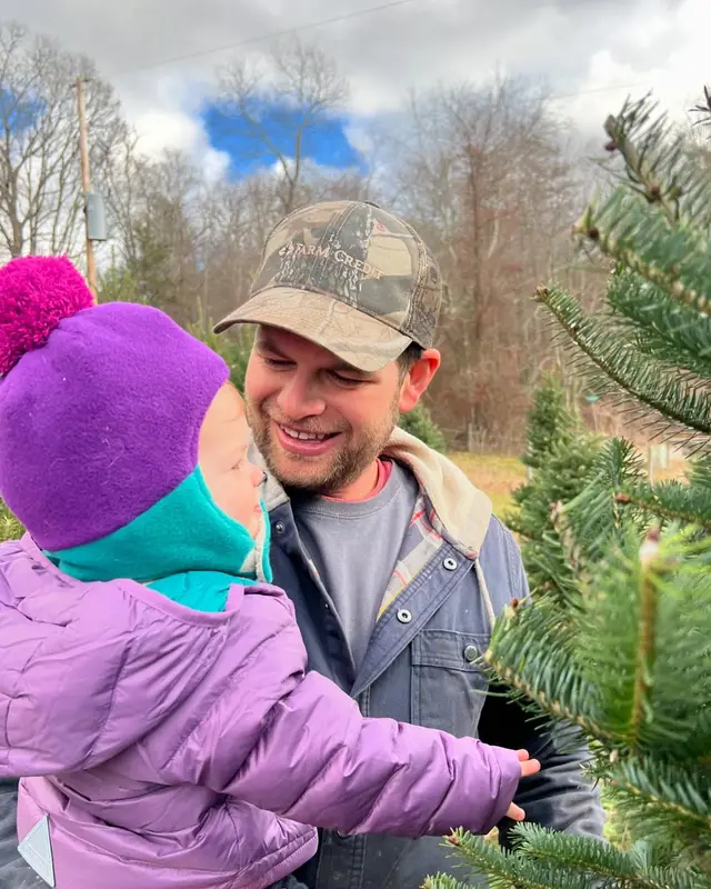 A dad and his helper